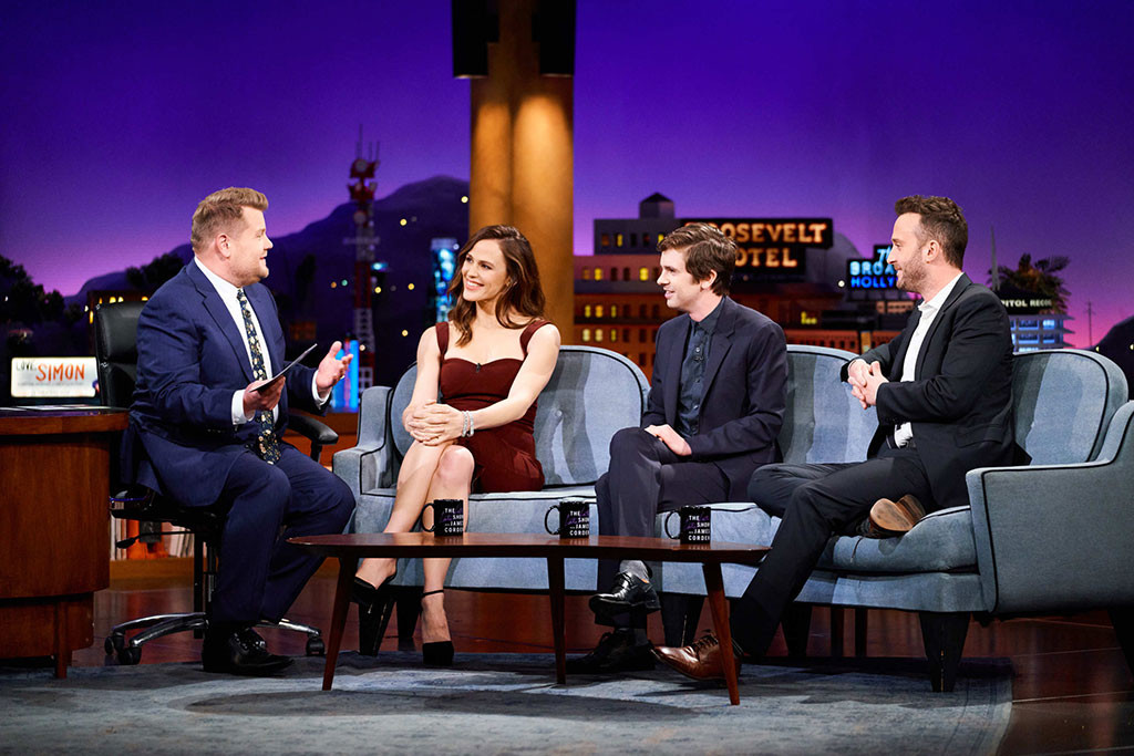 Jennifer Garner, James Corden, The Late Late Show Jennifer Garner, James Corden, The Late Late Show